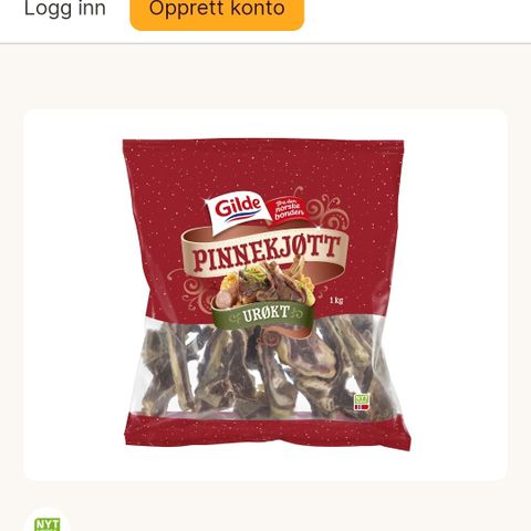 PINNEKJØTT ØNSKES KJØPT!