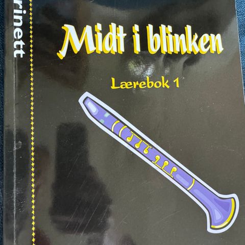 Klarinett Lærebok 1 - Midt i blinken