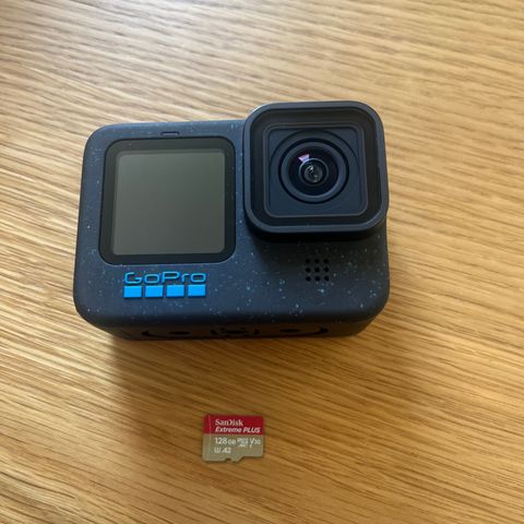 Gopro 12 Black (brukt kun en gang)