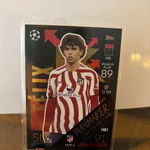 Joao Felix Limited Edition Fotballkort