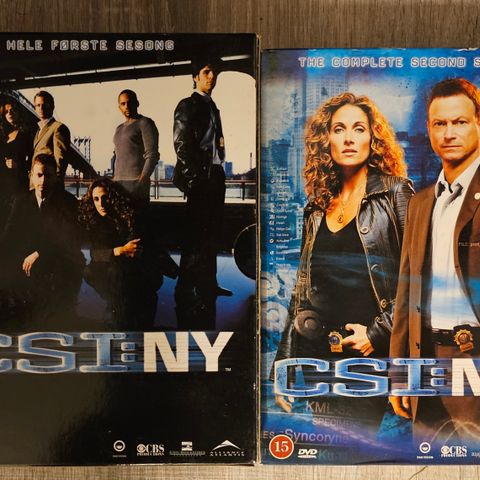 CSI:NY sesong 1 og 2