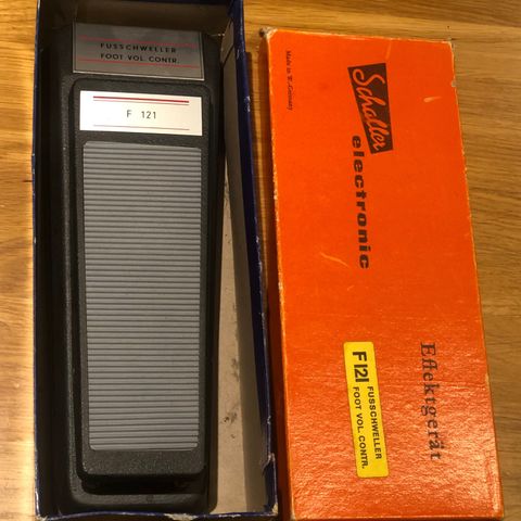Schaller vintage volum-pedal