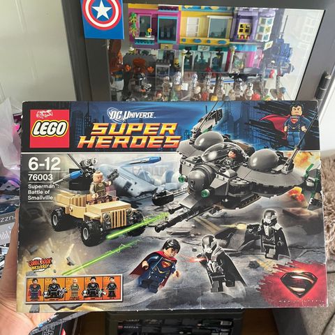 Lego Super Heroes 76003 uåpnet!