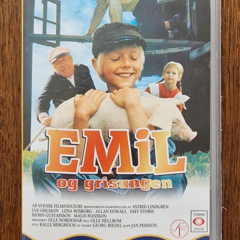 Emil og Grisungen (1972/73) VHS Film