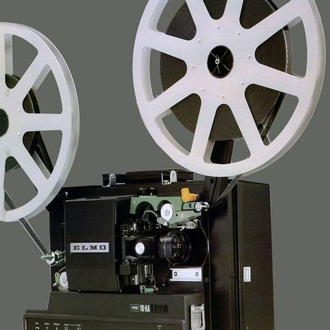 Nyoverhalt 16 mm / 16mm filmfremviser ELMO 16-AAR