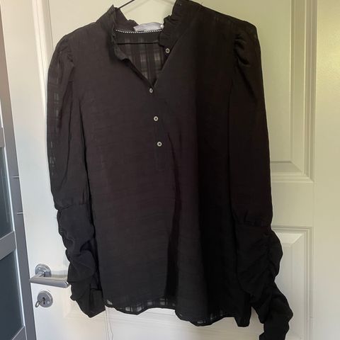 Co’couture bluse, svart, str XL