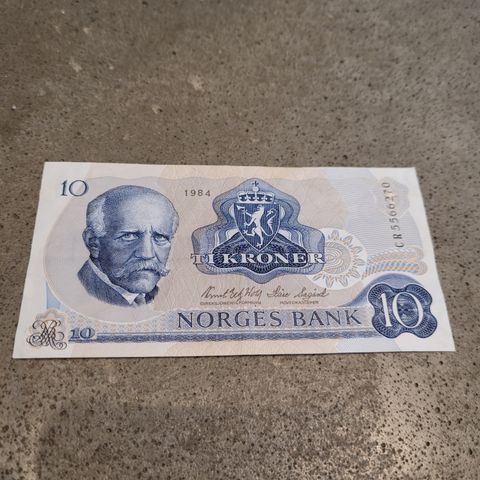 10 kr 1984 Norge .  CR 5566270