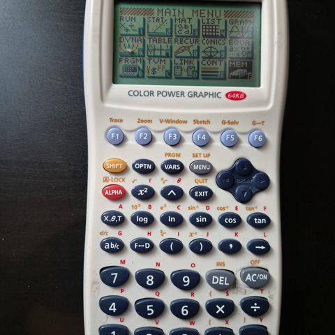 Casio CFX-9850GC Plus Kalkulator