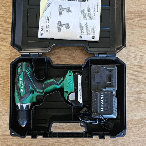 Hitachi DS18DJL 18V Drill med batteri