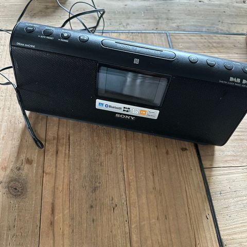 Sony Dab Dab + Radio med Bluetooth