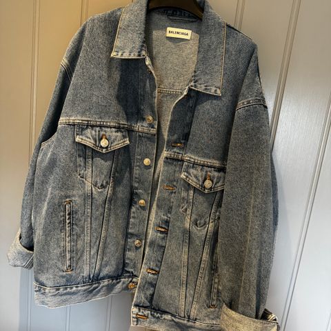 Balenciaga jeans jakke