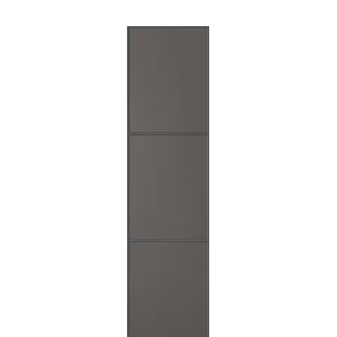 Pax MERÅKER Dør, mørk grå, 50x195 cm