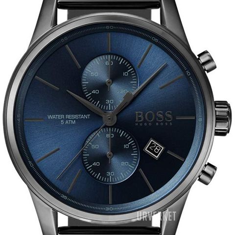 Elegant klokke | Hugo Boss Jet Blå/Stål Ø41 mm