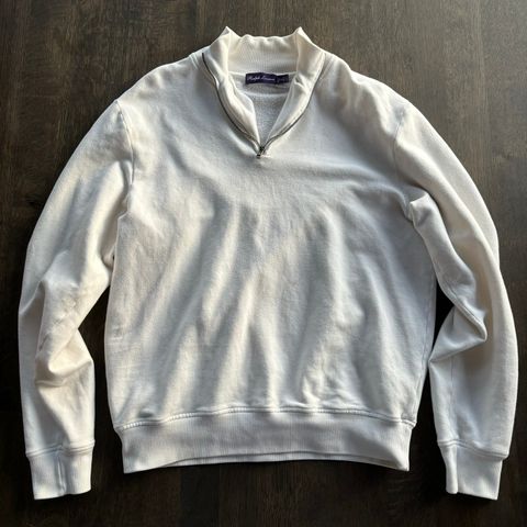 RL Purple Label half-zip/quarter-zip