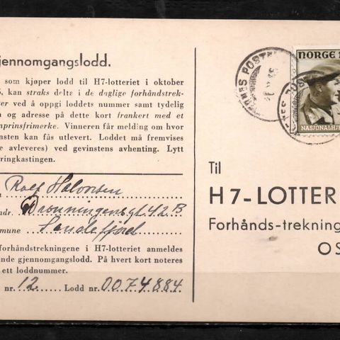 H7-Lotteriet 1946