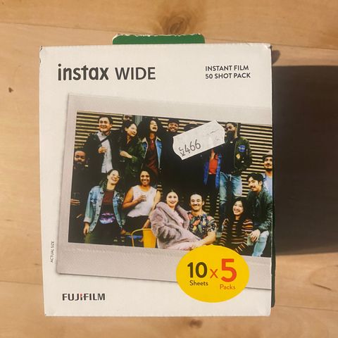 INSTAX WIDE FUJIFILM 10 x 5