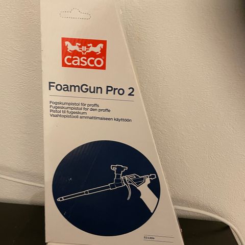 Casco foamgun pro 2