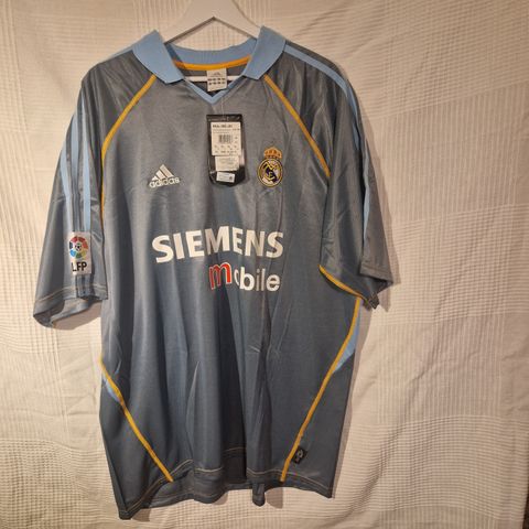 Vintage Real Madrid - med tag på!! Størrelse XL