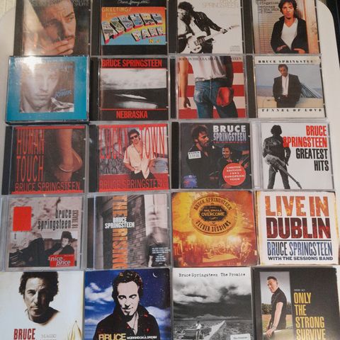 Bruce Springsteen - CD Kr 30,-