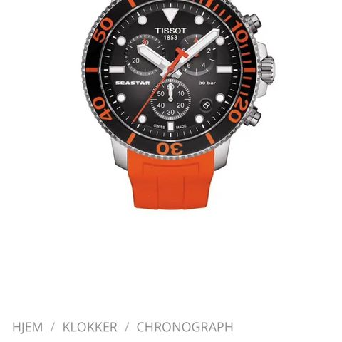 Tissot Seastar Chronograph