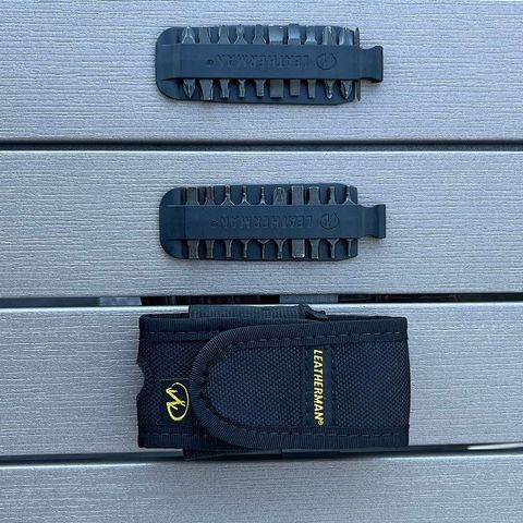 Leatherman taske slier nylon med 4 lommer og 2x Bitset