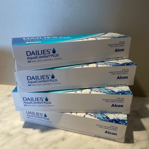 Daglinser – Dailies AquaComfort Plus (-4,5 | 4 x 30)