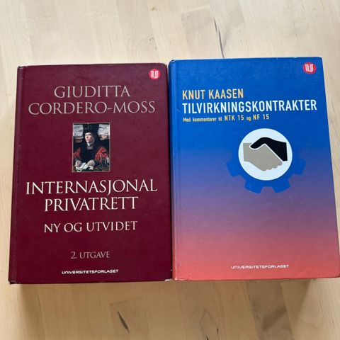 Internasjonal privatrett (JUS5280) og tilvirkningskontrakter (JUS5430)