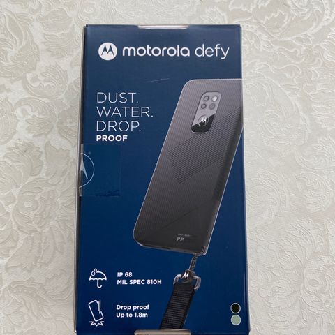 Motorola defy 64 gb dust. Water. Drop proof