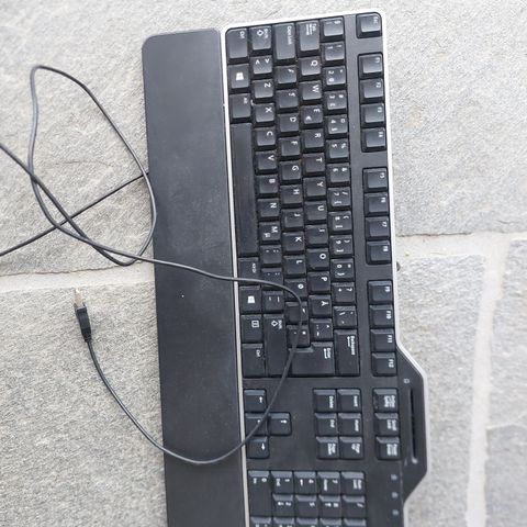 Helt og fint tastatur - Dell