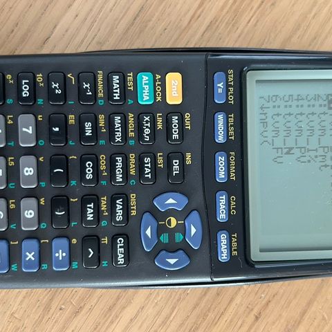 TI-83 Kalkulator (pent brukt)