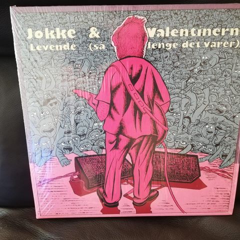 Jokke og Valentinerne Levende så lenge det varer 2LP Picture Disc ltd 300 EX!!