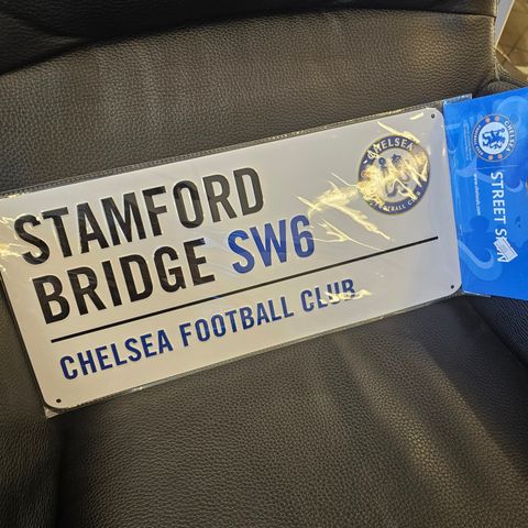 Chelsea (Stamford Bridge) gateskilt