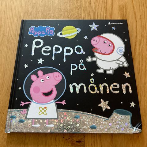 Peppa gris bok ‘peppa på månen’
