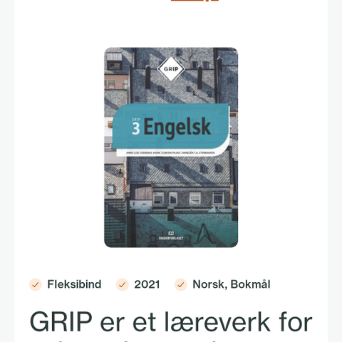 Grip 3 engelsk