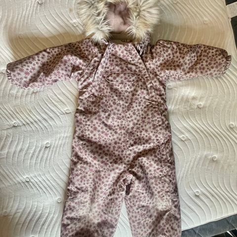 Wheat snowsuit parkdress str 92