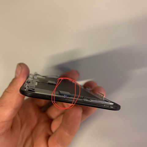 Iphone xs LCD svart