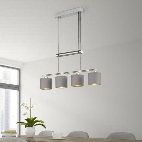 Taklampe TRIO Lighting Brun