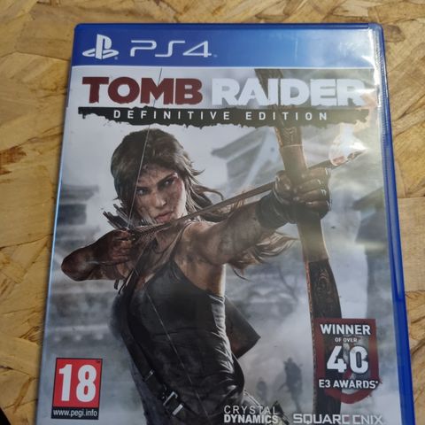 Strøkent PS4 Tomb Raider Definitive Edition