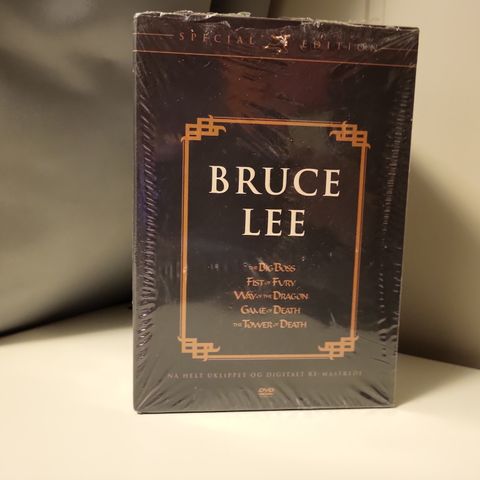 Bruce Lee Special edition samleboks med 5 filmer