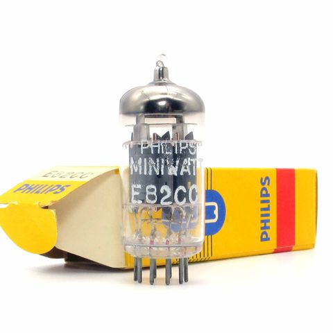 E82CC (ECC82, 12AU7WA, 6189W, M8136, ECC802S) Philips Miniwatt;