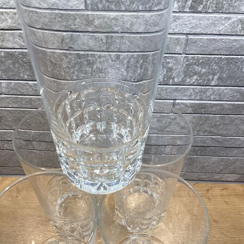 Høye glass6 stiva 14,5 cm