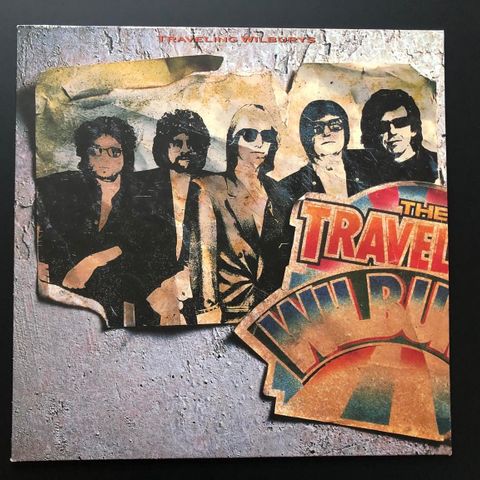 TRAVELING WILBURYS  1988 original 1st press vinyl LP.  Excellent