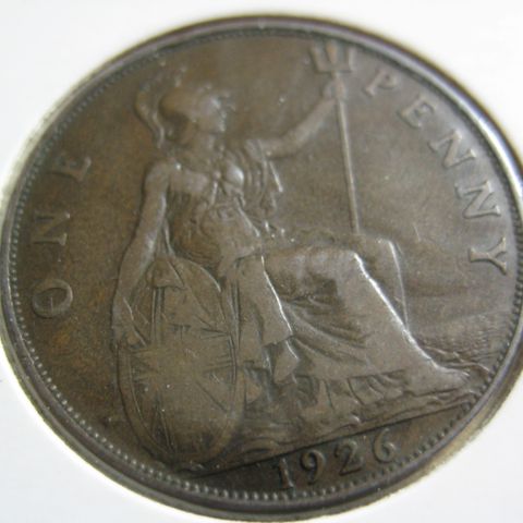 1 Penny 1926 England