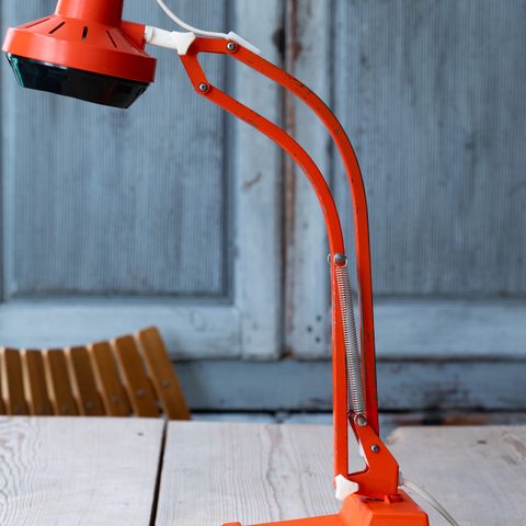 Vintage 1970-talls arkitektlampe, LEDU