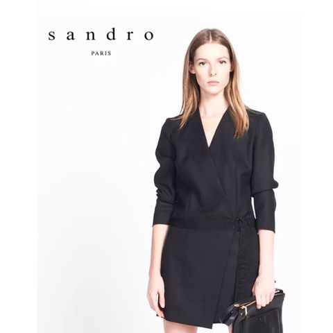 Sandro Paris sort minikjole