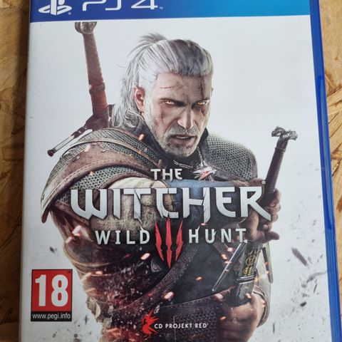 Strøkent PS4 The Witcher Wild Hunt