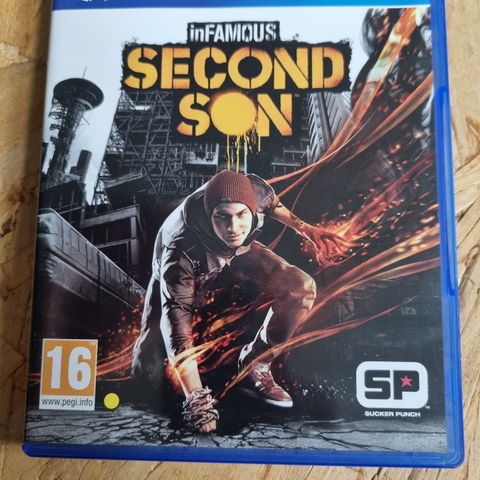 Strøkent PS4 inFAMOUS Second Son