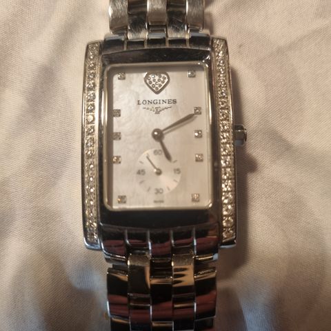 Lekker longines klokke med diamanter