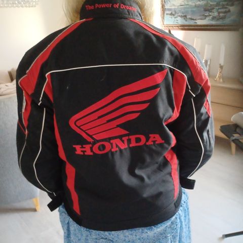 Honda mc jakke størrelse  M