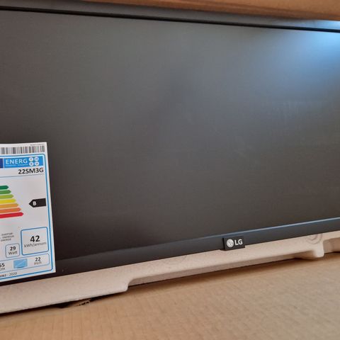 LG Digital Signage skjerm 55 cm, 22" 22 SM3G-B